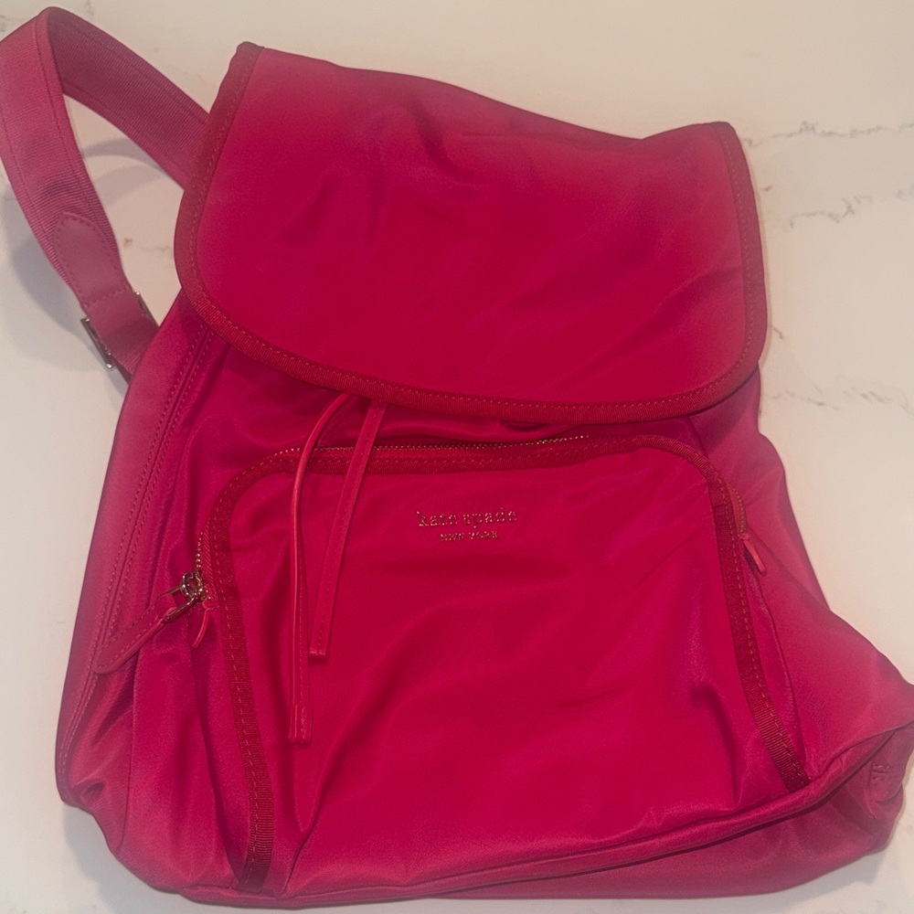 kate spade Bright Pink Nylon Backpack
